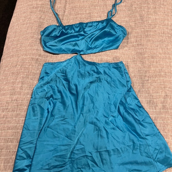 Princess Polly - Blue Dress - Size 8 - Picture 1 of 3
